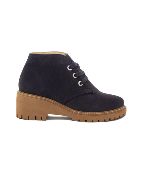 Botín Marino Suela Combat Cordones 13007